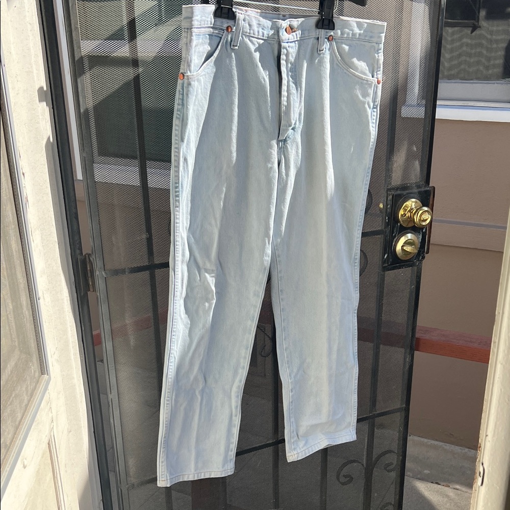 Wrangler Light Blue Denim Pants